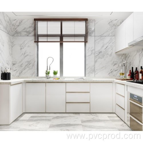 Marble grain interior film for wallpaper or kitchen